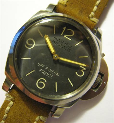 Fs Rare Vintage Luminor Rolex 61521 Marina Militare Special Dial