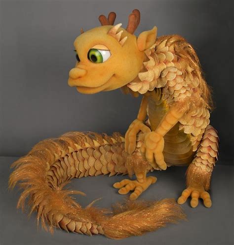 Puppet Heap — Jin Jin The Dragon Dragon Puppet Puppets Diy Custom
