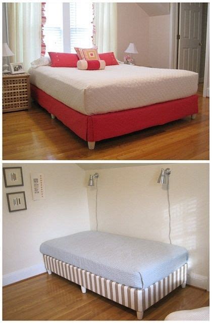 Amazing How To Make Diy Box Spring Covers Home Decoration Ideas