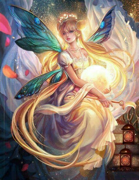 Beautiful Golden Fairy Fairytale Pictures Sailor Moon