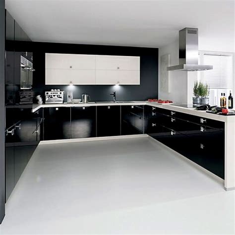 Install base & wall kitchen cabinets. Slab Kitchen Cabinet Door in Solid Black - AKC