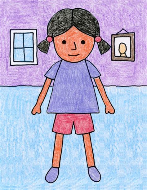How To Draw Children Easy Art Projects For Kids