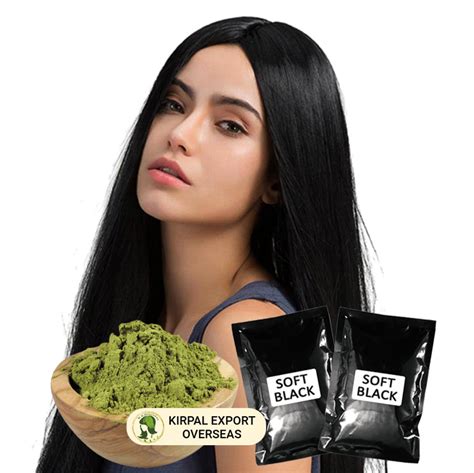 Organic Black Hair Color Henna Without Chemicals Manufacturer Exporter