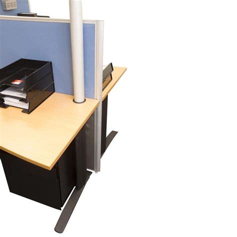 Space System Round Power Pole Fast Office Furniture