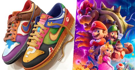เท่เกิน Nike Dunk Low The Super Mario Brosในการออกแบบจากดีไซน์เนอร์