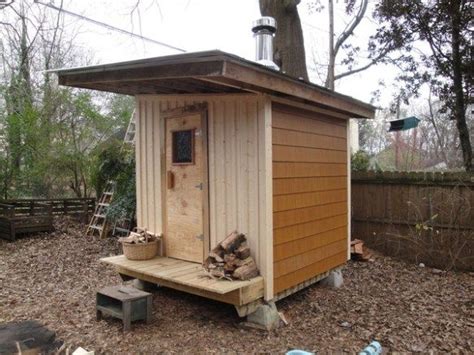 Diy Outdoor Sauna Build