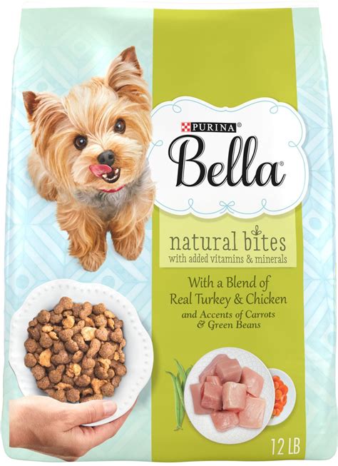 Purina Bella Natural Bites With Real Chicken And Turkey And Accents Of