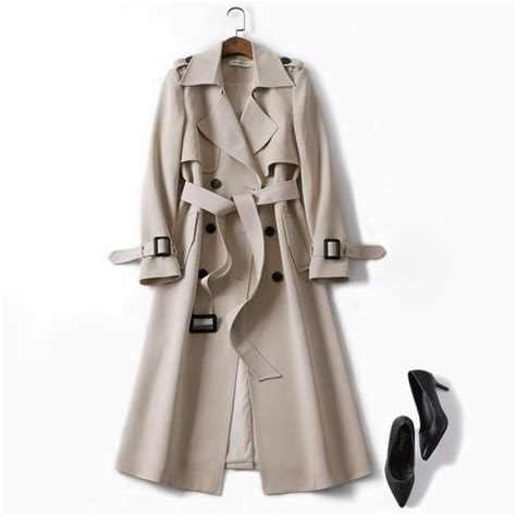 miarhb miarhb women overcoat solid fit coat jacket long outerwear windbreaker trench walmart
