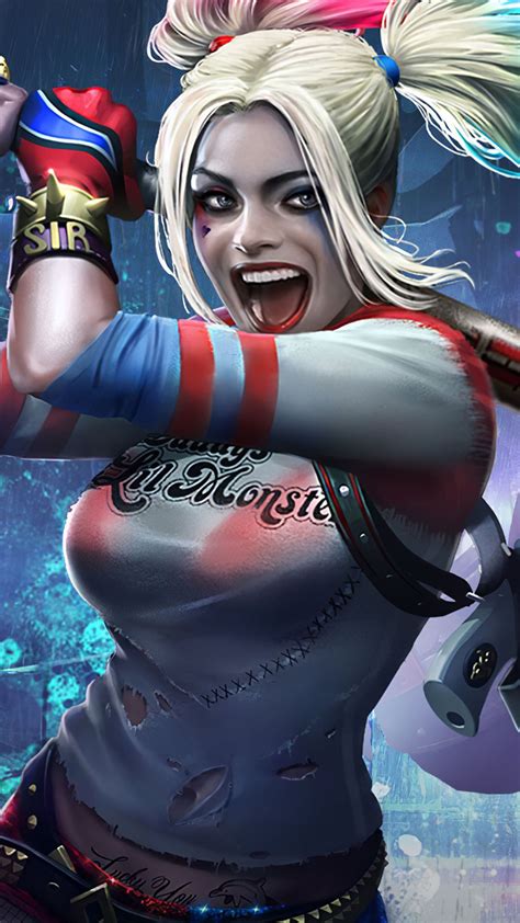 Harley Quinn Iphone Wallpapers 4k Hd Harley Quinn Iphone Backgrounds