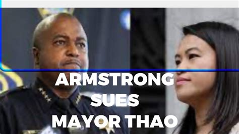 oakland police chief leronne armstrong lawsuit vs oakland mayor sheng thao for wrongful