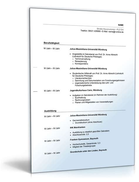 Bäcker Bewerbungs-Paket | Muster zum Download