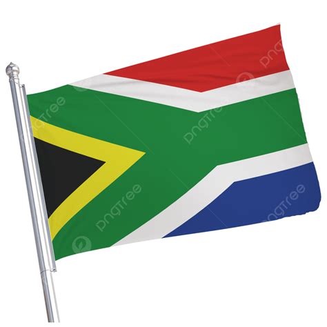 Waving Flag Of South Africa South Africa Flag Waving Png Transparent