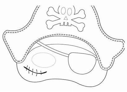 Pirate Mask Printable Coloring Learning Own Learningresources