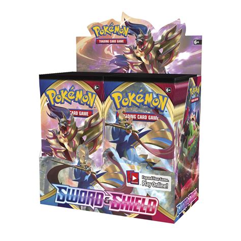 Pokémon Tcg Sword And Shield Booster Display Box 36 Packs Pokémon