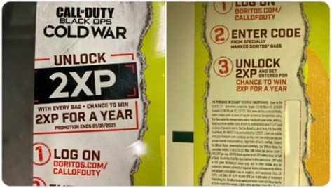 Call Of Duty Cold War Leaked Logo Revealed By Doritos Expected