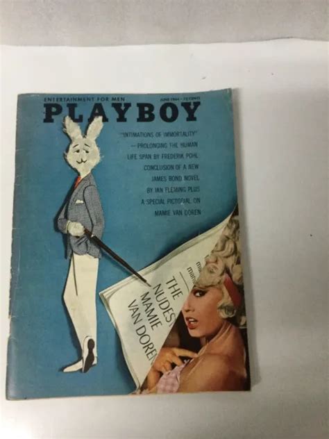 Playboy Magazine Juin V Lori Winston Ingmar Bergman Mamie Van