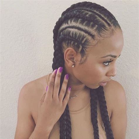 20 Best Collection Of Cornrow Fishtail Side Braided Hairstyles