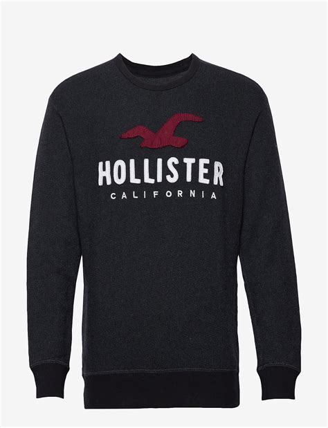 crewneck sweatshirt black dd 24 60 € hollister