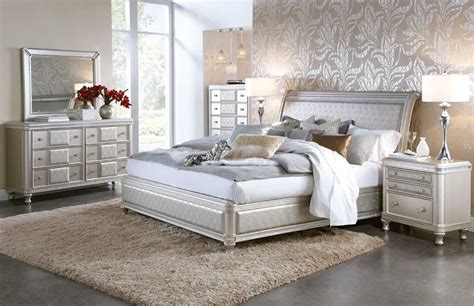 The bedroom of your dreams can be curated with the right furniture, linens, and lighting accessories. HEFNER SILVER 5 PC QUEEN BEDROOM GROUP | Badcock &more