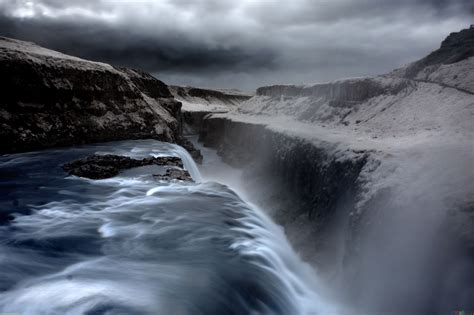 Gulfoss Iceland Iceland Wallpaper Iceland Image Gullfoss Waterfall