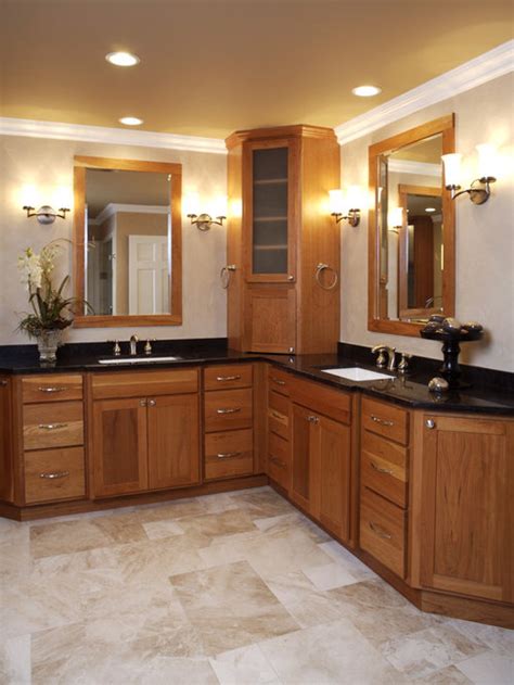 Each of the corner cabinets mentioned in the above list is taken. Best Corner Bathroom Vanity Design Ideas & Remodel ...