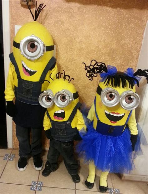 Little Minions From Despicable Me Halloween Costumes Diy So Cuteee