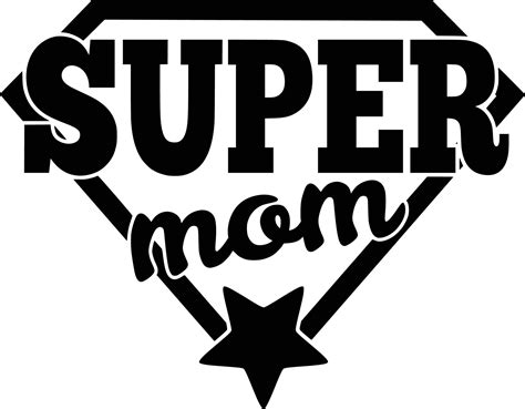 Super Mom Design 7534759 Vector Art At Vecteezy