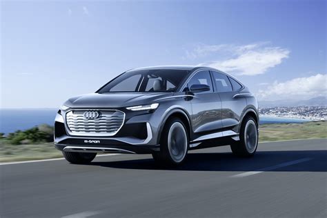 Audi Q4 Sportback E Tron Electric Crossover Concept Meb Goes Matchmaking