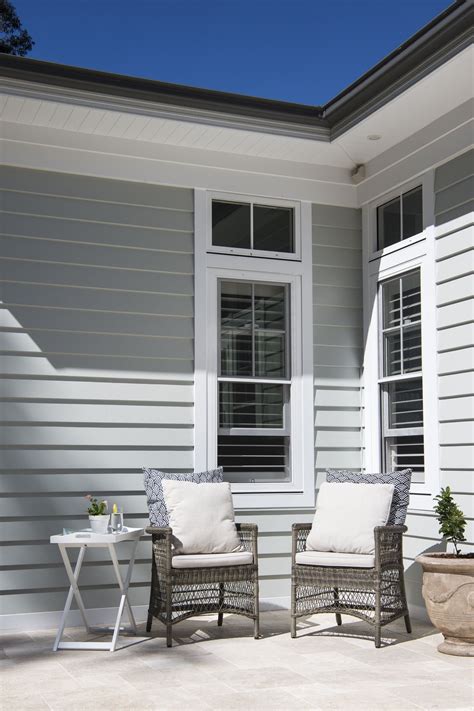 A Neutral Colour Palette And Scyon Linea Weatherboards Are Key For