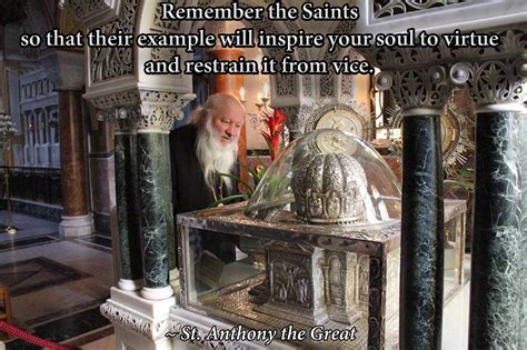 Remember The Saints So That Their Example Will Inspire Your Soul To