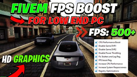 Fivem Gta V How To Boost Fps In 2021 Increase Fps And Fix