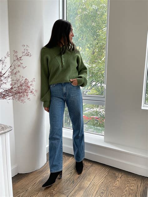 7 sweater and jeans outfits to try this season who what wear