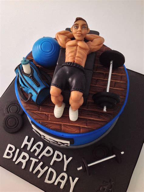 gym themed cake sport cake bodybuilding cake cake for husband birthday cake for husband