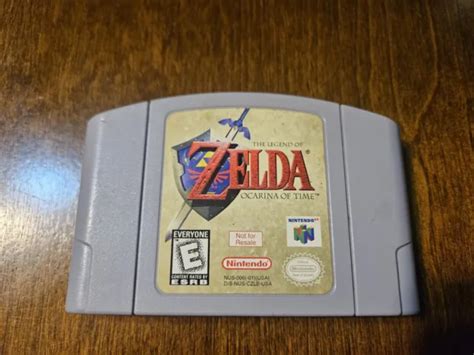 Legend Of Zelda Ocarina Of Time Not For Resale Nintendo 64 28000