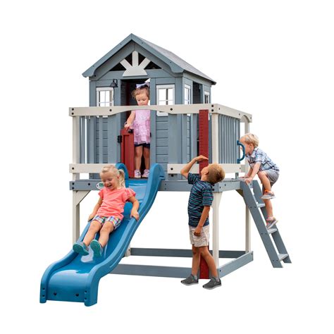 Backyard Discovery Beacon Heights Cedar Playhouse with Kitchen