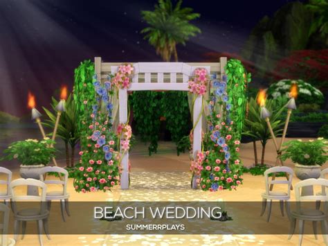The Sims Resource Beach Wedding