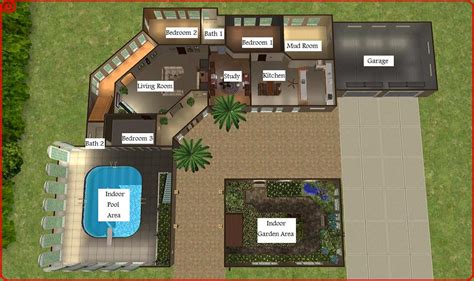 Plan 3119 the conway in 2019 house blueprints sims house. 22 Cool Sims 2 House Floor Plans - House Plans