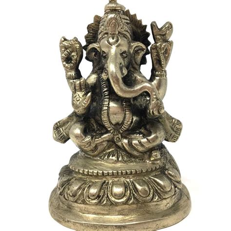 Beautiful Ganesh Ganapati India Elephant God Statue Idol Obstacle