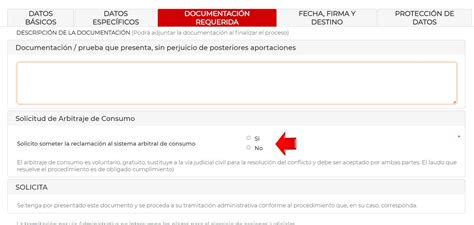 Cómo poner una reclamación o un arbitraje a través de internet Comunidad de Madrid