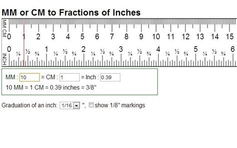 Printable Ruler With Millimeters Actual Size