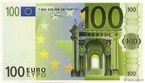 Comment imprimer des billets en euro ? 100 Euro FRANCE régionalisme et divers 2001 b50_0252 Billets