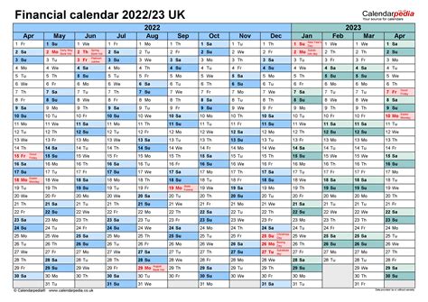 Academic Calendars 2022 23 Uk Free Printable Pdf Templates Gambaran