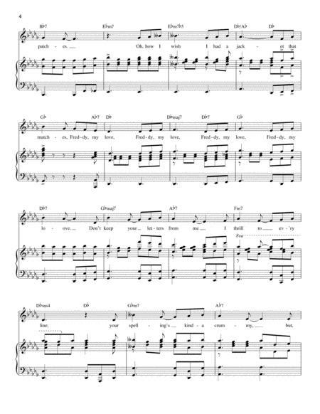 freddy my love by cindy bullens jim jacobs digital sheet music for piano vocal guitar