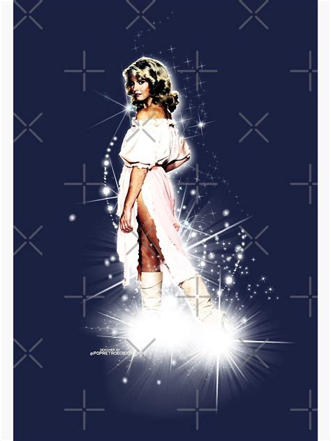 Olivia Newton John Xanadu Magic Poster By Popretrodisco Redbubble