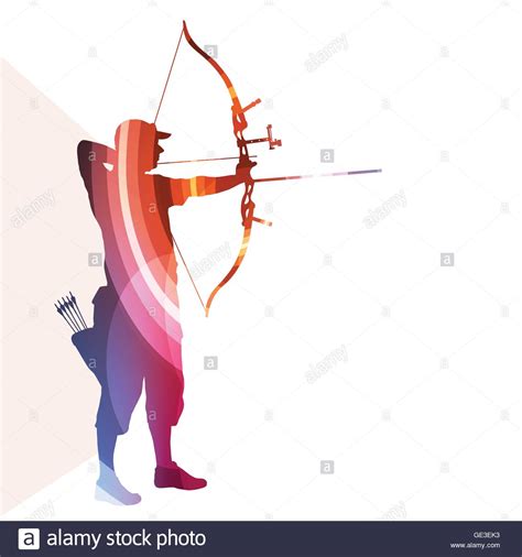 Compound Bow Silhouette At Getdrawings Free Download