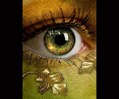 Golden Eye Art 3d Golden Eyes Abstract Hd Wallpaper Peakpx