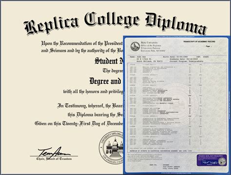 Authentic Fake Diplomas And Fake Transcripts For College