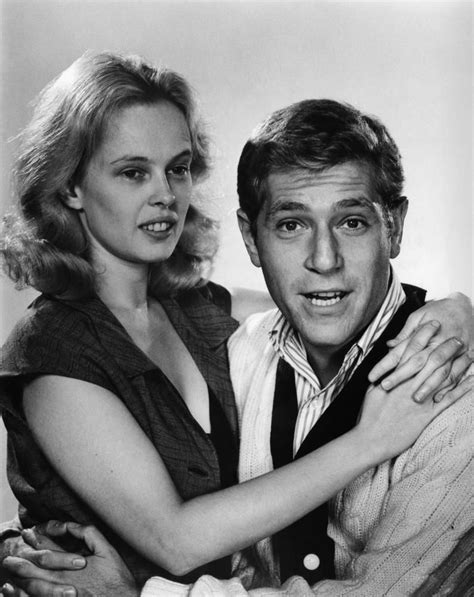 George Segal With Sandy Dennis In A Publicity Photo From Whos Afraid
