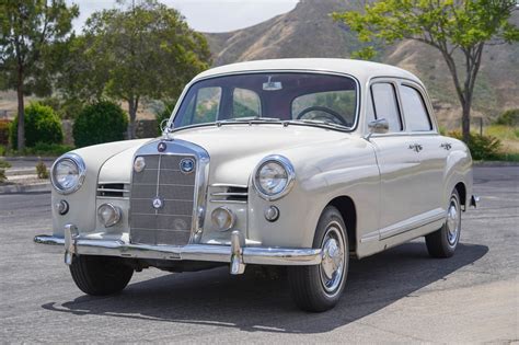 No Reserve 1956 Mercedes Benz 180d For Sale On Bat Auctions Sold For