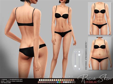 Pralinesims Raina Skin Overlay Female In 2020 The Sims 4 Skin Sims 4 Female